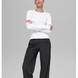 ALO Yoga Black SUIT UP TROUSER pants *~*~